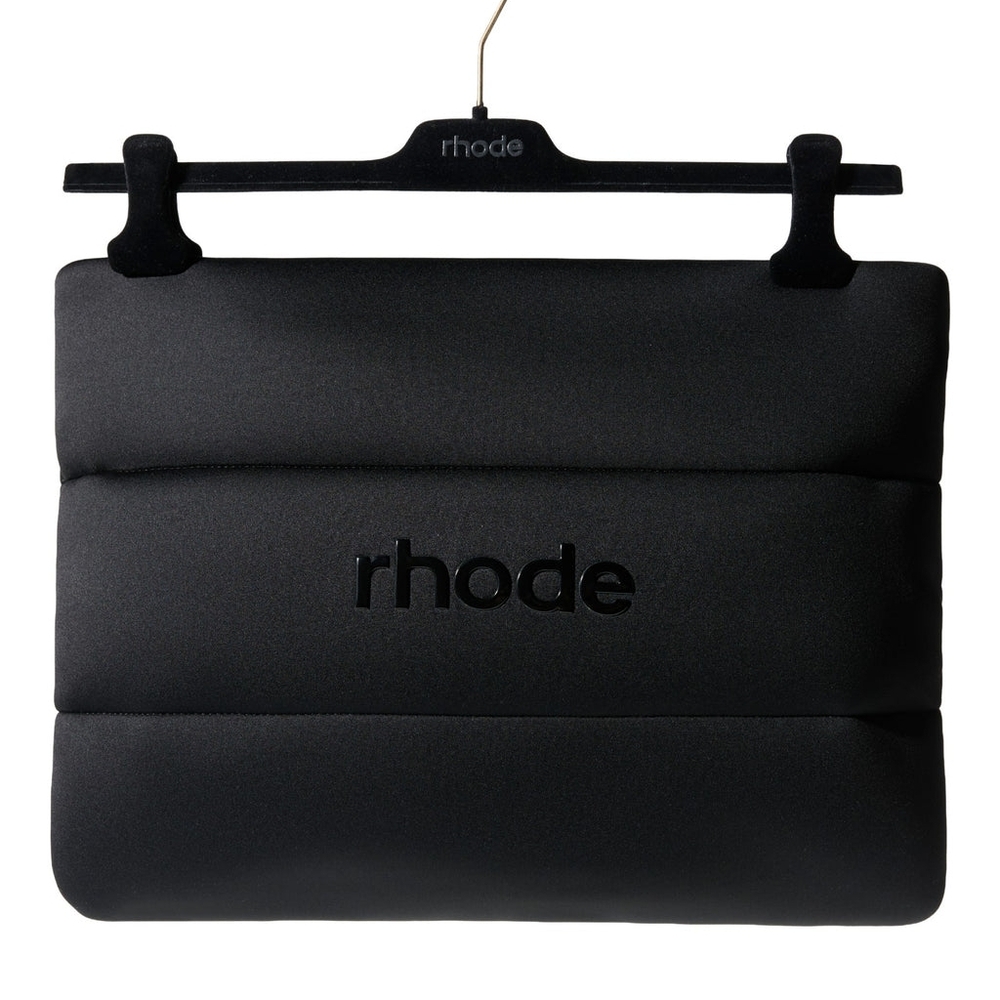 RHODE Elegant Black Quilted Bag